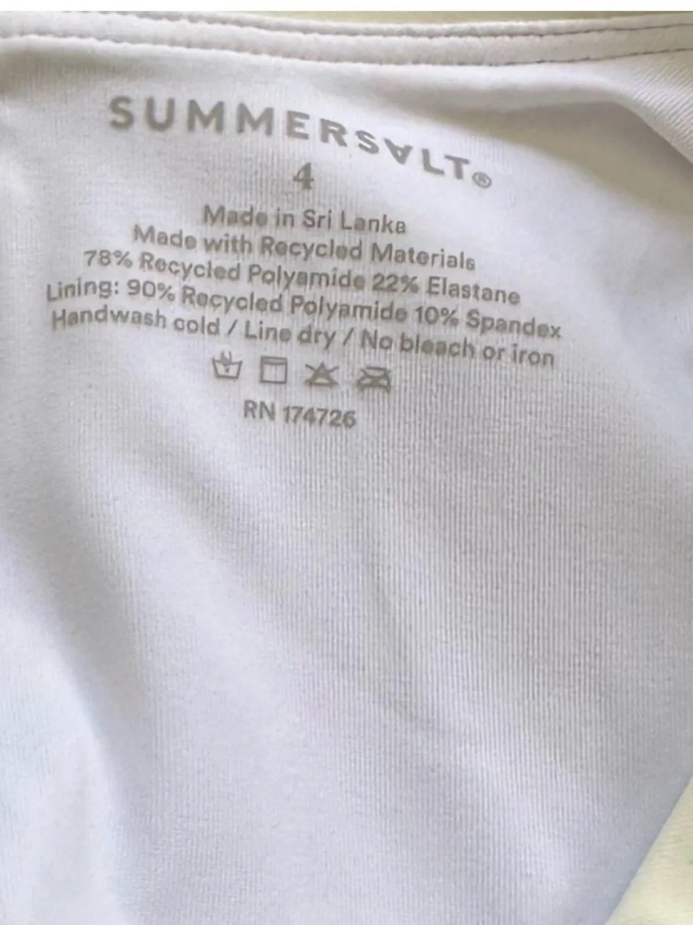 Summersalt Surf one piece swimsuit - Picture 4 of 4